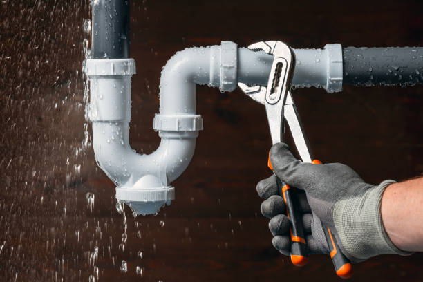 Professional Water Line Repair technician working in Buena, NJ